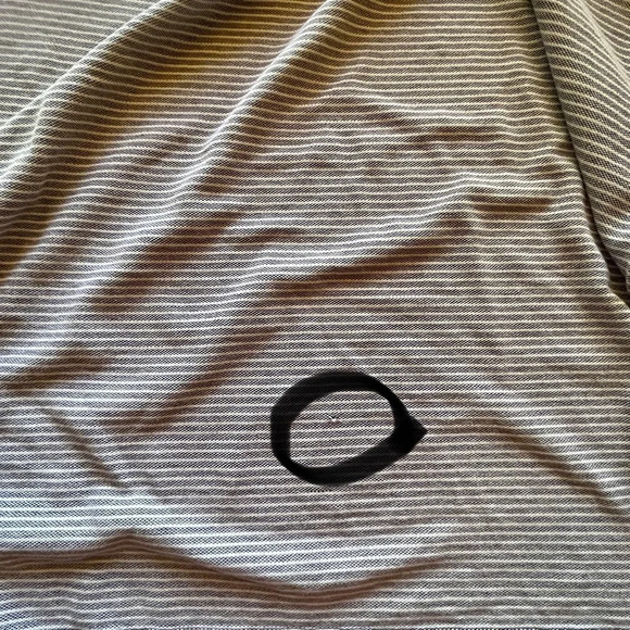 Jos. A. Bank Travelers Collection Purple & White Striped Polo Shirt L – Golf - Picture 7 of 10